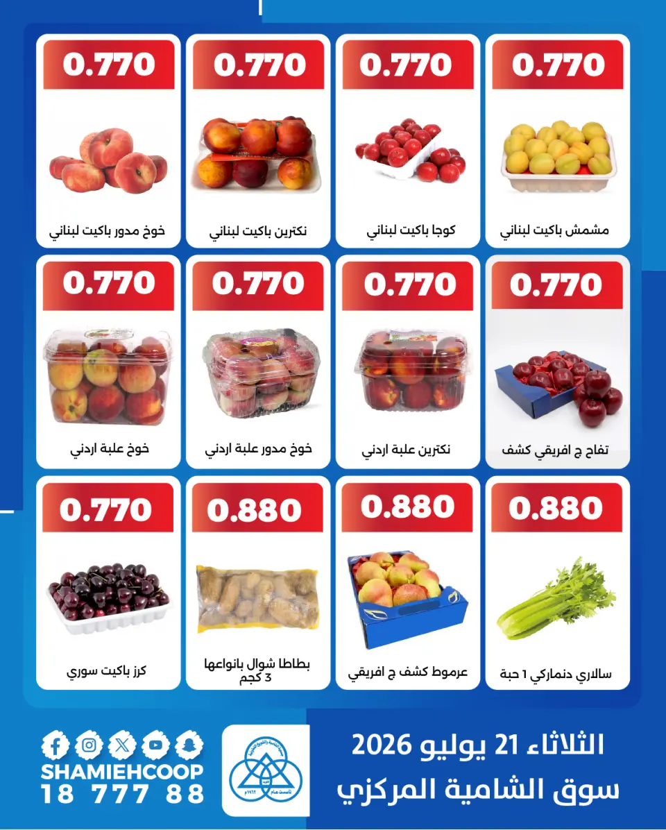 Shamieh coop offers Tuesday 21 July 2026 Vegetable and fruit offers - Page 3