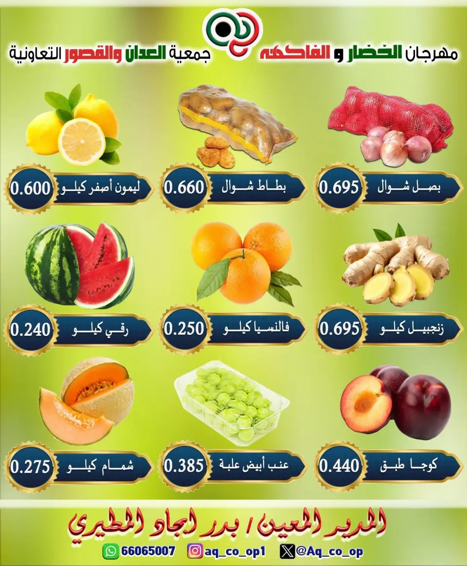 Al adan & Al Qasour co-op Kuwait offers Sunday 26 July 2026 Vegetable and Fruit Festival - Page 3