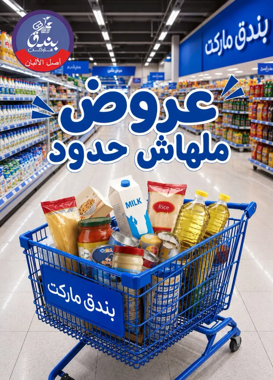عروض بندق ماركت من ٢٩ يوليو حتى ٤ أغسطس ٢٠٢٦ عروض ملهاش حدود - بندق ماركت - مصر - 29 يوليو 2026 – 4 اغسطس 2026 - صفحة 1