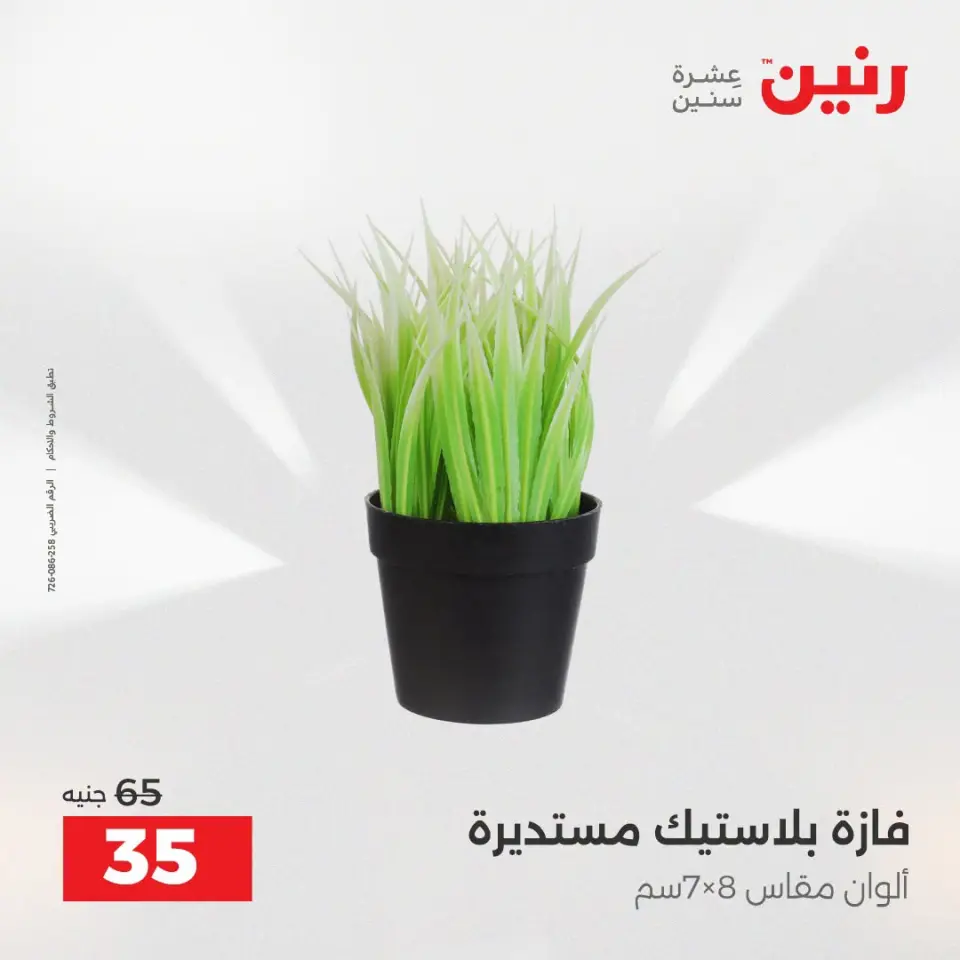 عروض رنين من ١٣ حتى ١٥ أغسطس ٢٠٢٦ عروض هدايا وديكورات - صفحة 61