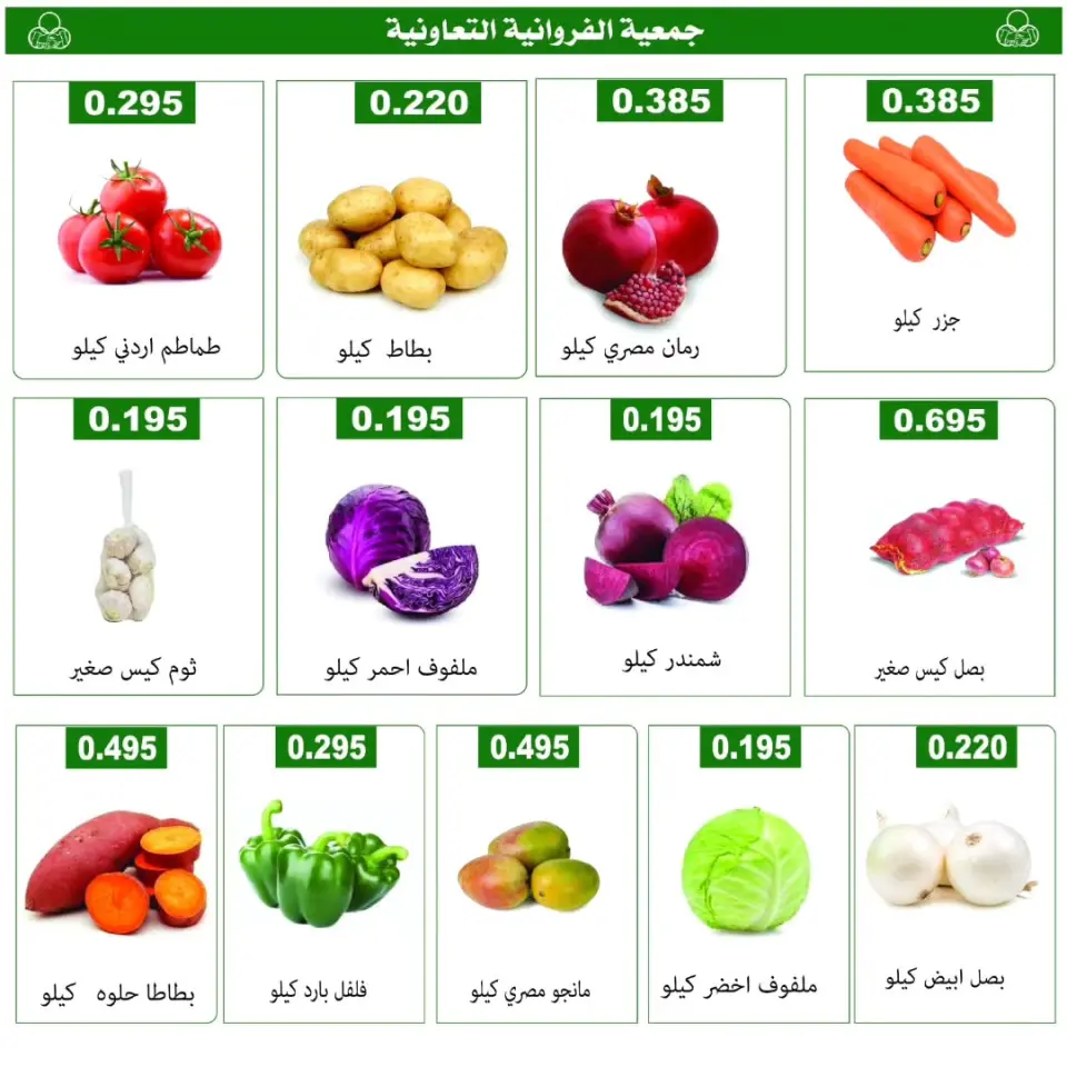 Ofertas de cooperativa Farwania Kuwait jueves 3 septiembre 2026 Ofertas de frutas y verduras - Página 3