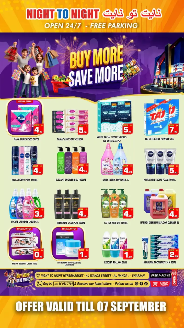 Ofertas de Night to Night Sharjah de 4 a 7 septiembre 2026 Compra más, ahorra más - Página 4