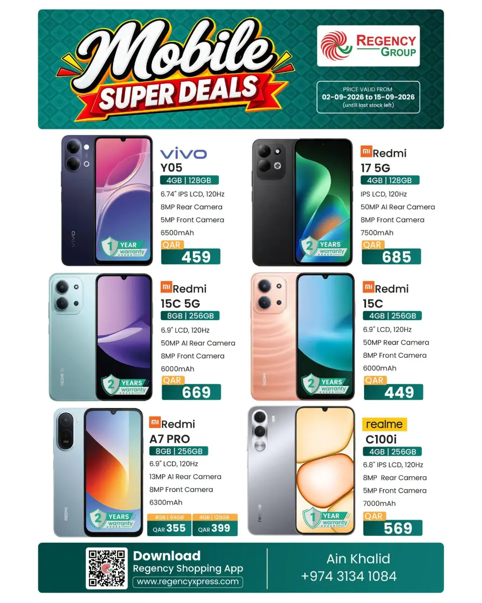 Offres Complexe commercial Regency Qatar de 2 à 15 septembre 2026 SUPER OFFRES MOBILES - Page 3