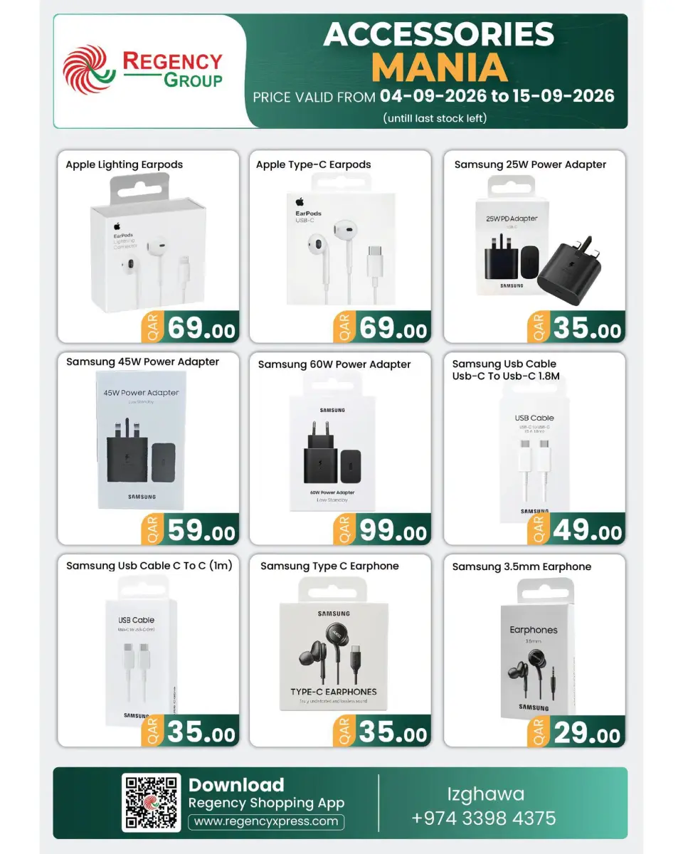 Regency Shopping Complex Qatar offers from 4 to 15 September 2026 Accessories Deals - Page 3