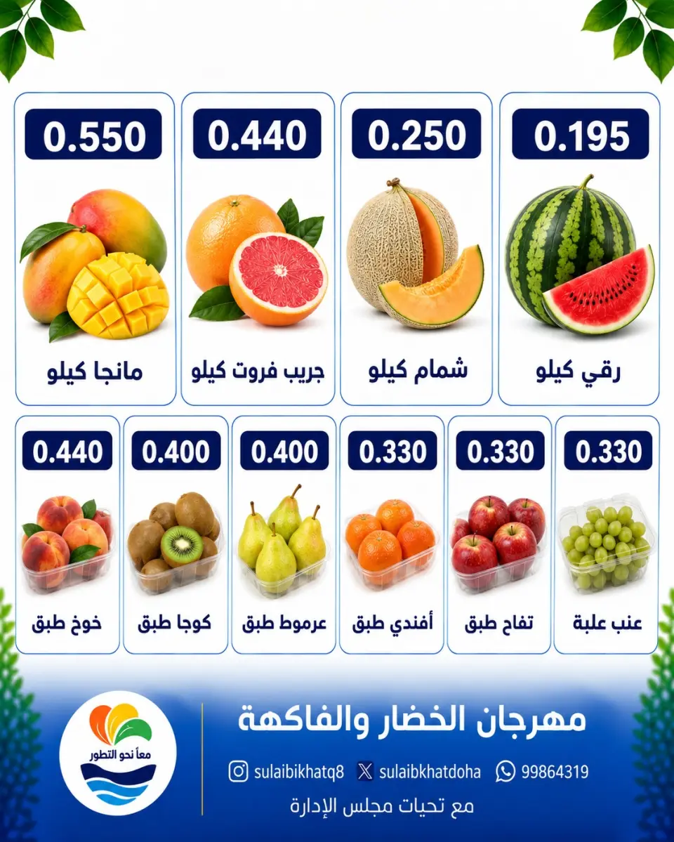 Ofertas de cooperativa Sulaibikhat Al-Doha lunes 7 septiembre 2026 Festival de hortalizas y frutas - Página 3