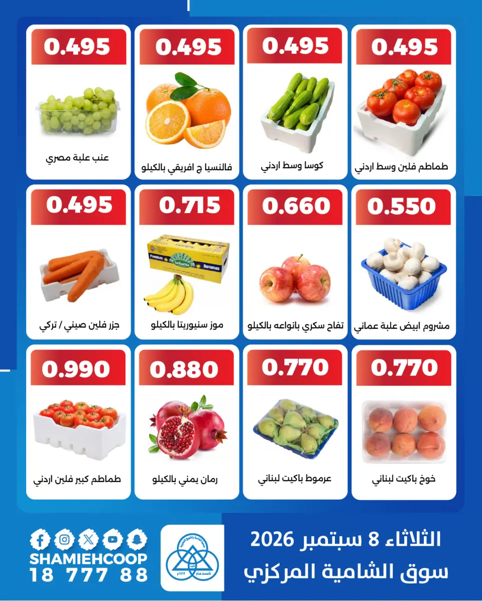 Offres Coop Shamieh seulement mardi 8 septembre 2026 Offres de fruits et légumes - Page 3