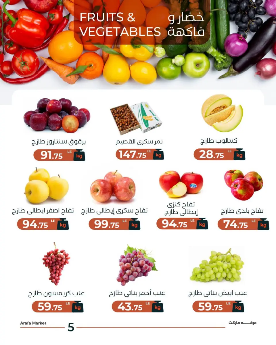 Ofertas de Mercado de Arafa Fayoum martes 8 septiembre 2026 Oferta de frutas y verduras - Página 7