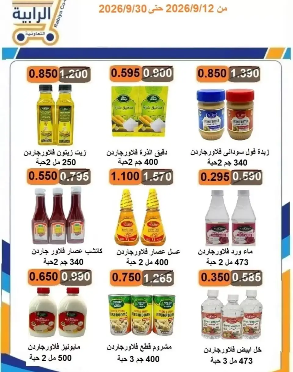 عروض جمعية الرابية التعاونية من ١٢ حتى ٣٠ سبتمبر ٢٠٢٦ عروض أيام التسوق - صفحة 65