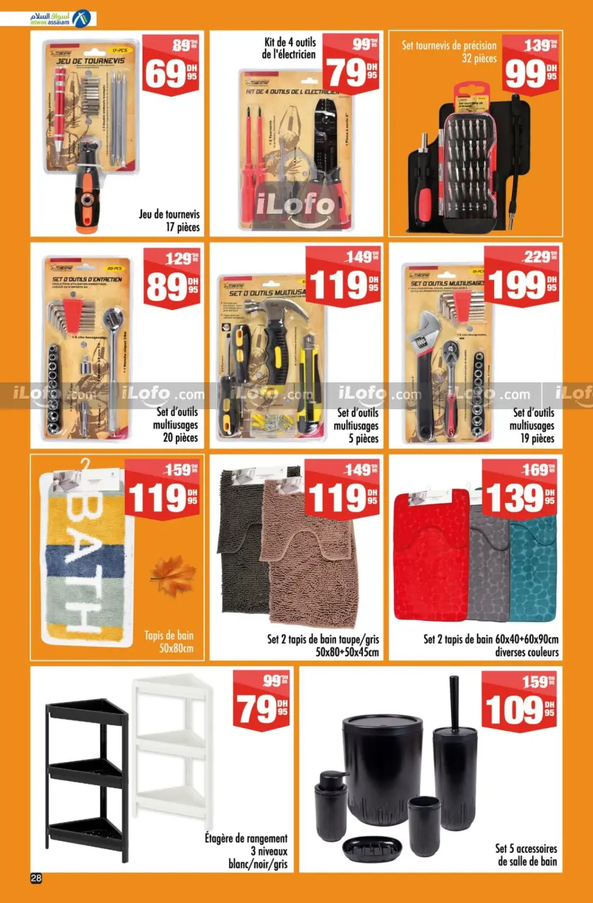 Ofertas de Aswak Assalam Hipermercados Marruecos de 19 septiembre a 8 octubre 2024 Ofertas Khareef - Página 28