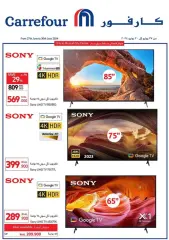 Page 1 in Sony TV discounts at Carrefour Sultanate of Oman