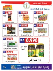 Page 26 in Eid offers at Sabahel Nasser co-op Kuwait