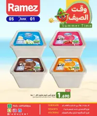 Page 6 in Summer time offers at Ramez Markets Kuwait
