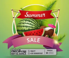 Page 1 in Summer Deals at Gomla House Egypt