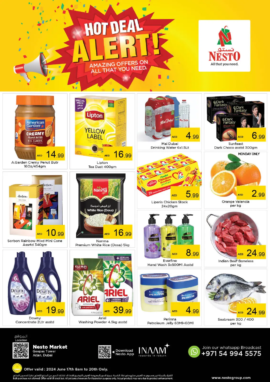 Page 1 in Hot offers at Al Arjan branch, Dubai at Nesto UAE