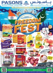 Page 1 in Freedom Deals at Pasons supermarket UAE