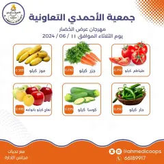 صفحة 2 ضمن عروض الخضار والفاكهة في جمعية الأحمدى التعاونية الكويت