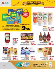 Page 23 in Holiday Savers offers at lulu Saudi Arabia