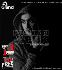 Page 1 dans Offres de la Fashion Week chez Grand Hyper Koweït