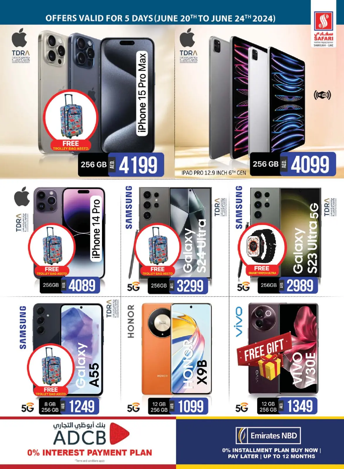 Page 29 in Bon Voyage offers at Safari hypermarket UAE