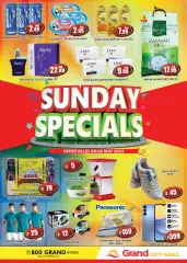 Page 1 in Sunday offers at City Mall Al Quoz branch at Grand Hyper UAE