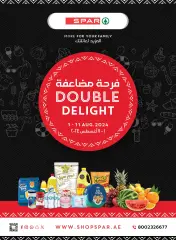 Page 1 in Offers for Double Delight at SPAR UAE