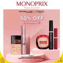 Page 1 in Beauty offers at Monoprix Qatar