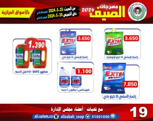 Page 19 in Summer Festival Offers at Ali Salem coop Kuwait