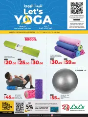 Page 1 dans Offres de la Journée internationale du yoga chez lulu Qatar