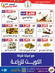 Page 12 in Ahlan Ramadan Deals at Sabahel Nasser co-op Kuwait