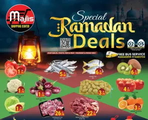 Page 1 dans Offres Ramadan chez Centre commercial Majlis Qatar