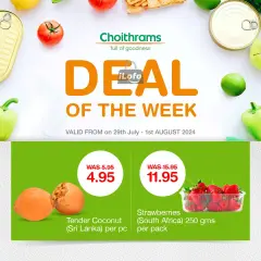 Page 1 in Deal of the week at Choithrams supermarket UAE