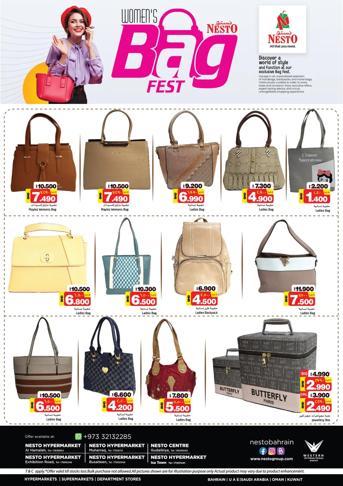 Page 6 in Women Bag Fest Deals at Nesto Bahrain