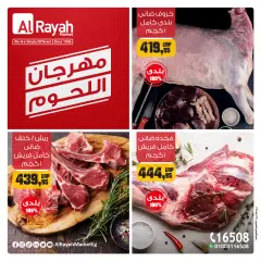 Page 1 in Meat Festival Offers at Al Rayah Market Egypt