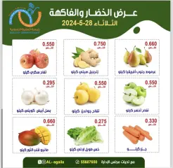 Page 5 in Vegetable and fruit offers at Alegaila co-op Kuwait