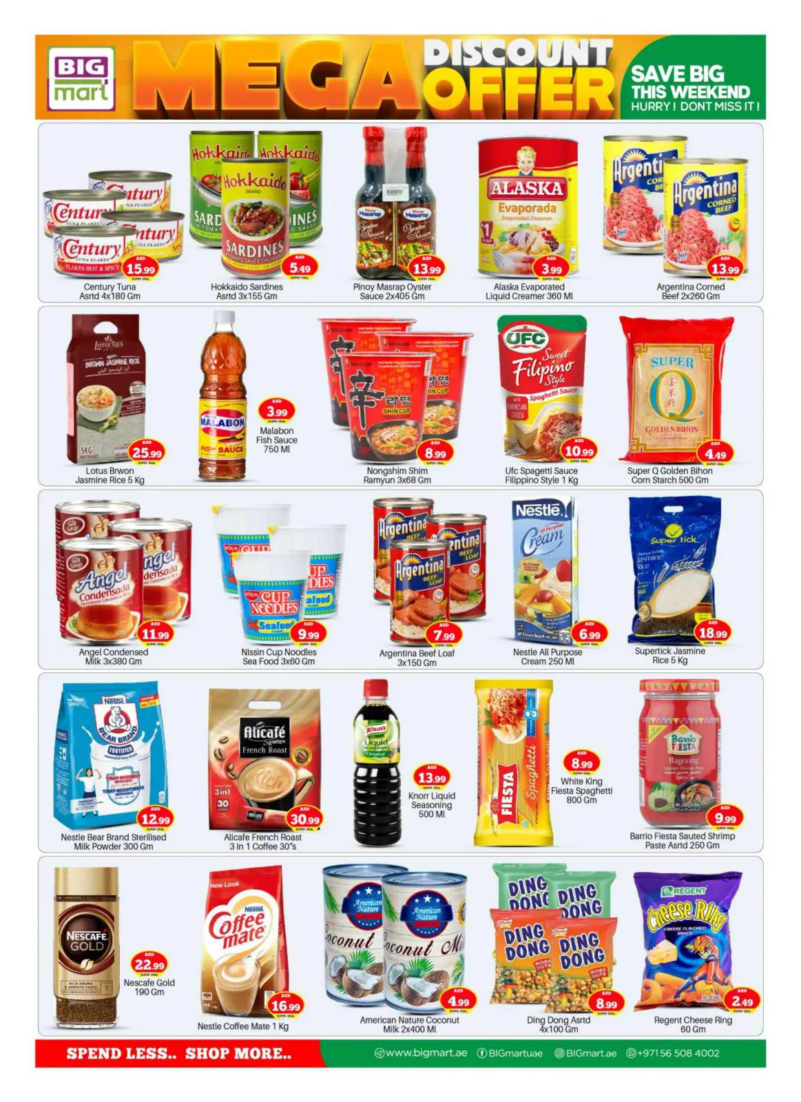 Page 3 in Mega Deals at BIGmart UAE