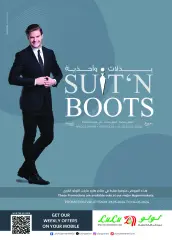 Page 1 in Suit N Boots offers at lulu Kuwait