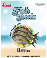 Page 1 in Fish Deals at Grand Hyper Kuwait