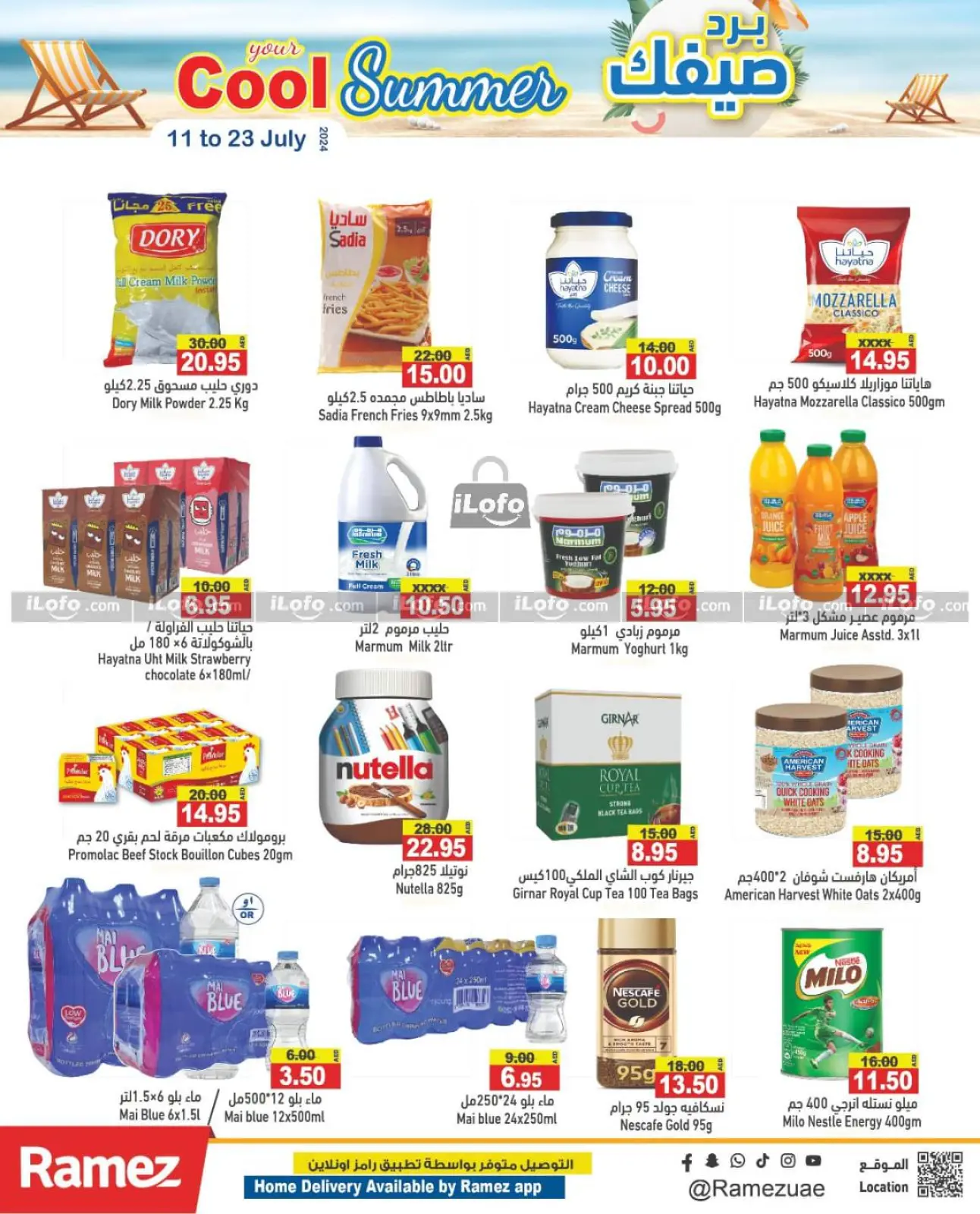 Page 8 dans Offres d'été sympas chez Marchés Ramez Émirats arabes unis