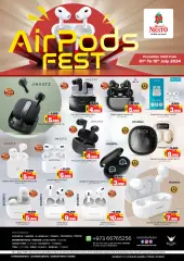 Page 1 in AirPods Festival offers at Nesto Bahrain