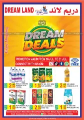 Página 1 en Ofertas de ensueño en supermercado Dream Land Emiratos Árabes Unidos