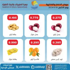 Page 2 in Vegetable and fruit offers at Sulaibikhat Al-Doha co-op Kuwait