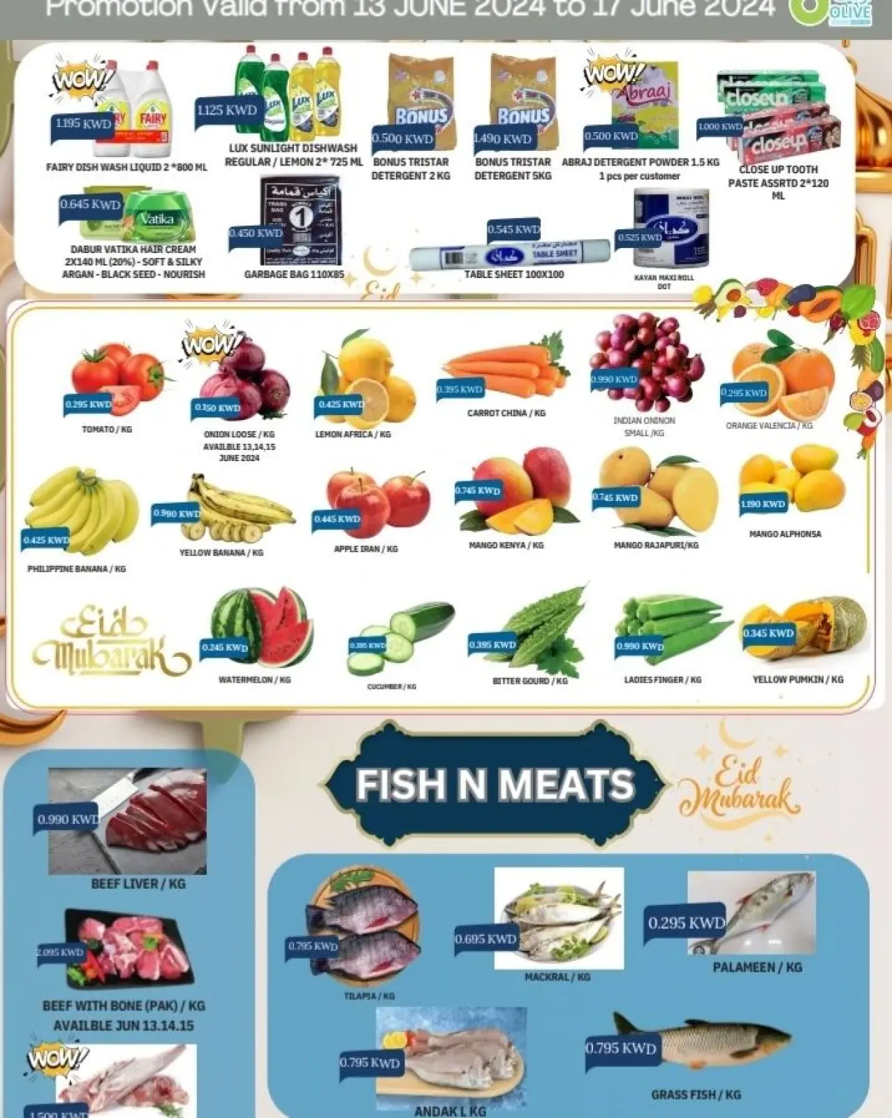 Page 3 dans bonne fête chez Marché Olive Koweït