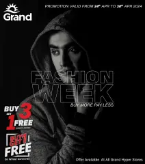 Page 3 in Fashion Week offers at Grand Hyper Kuwait
