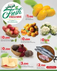 Page 1 in Exclusive Fresh Offers at lulu Sultanate of Oman