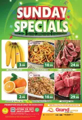 Page 1 in Sunday offers at Al Khail Mall branch at Grand Hyper UAE