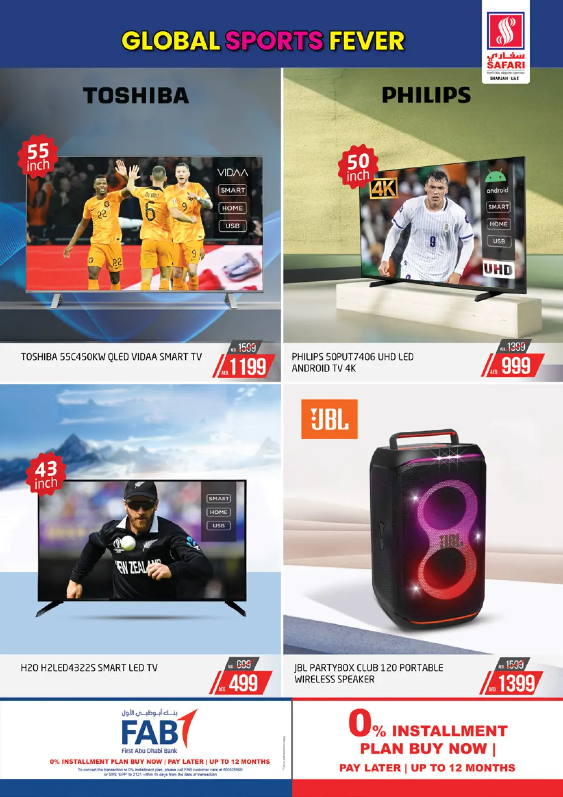 Página 6 en Ofertas de Global Sports Fever en Hipermercado Safari Emiratos Árabes Unidos