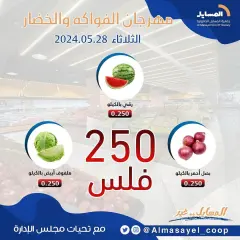 Page 4 in Vegetable and fruit offers at Al Masayel co-op Kuwait