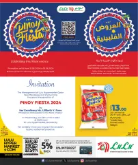 Page 1 in Pinoy Fiesta Offers at lulu Qatar