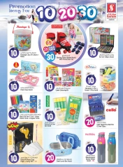 Page 22 in Happy Figures offers 10, 20, 30 at Safari hypermarket UAE