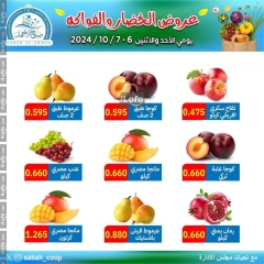 Página 5 en Ofertas de frutas y verduras en Cooperativa Sabah Al Ahmad Kuwait